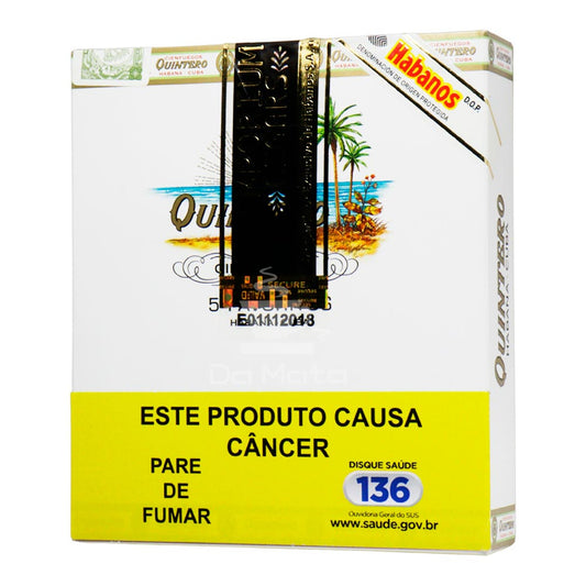 Caixa de Charuto Quintero c/ 5 unid