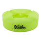 Caixa de Cinzeiro Silicone Sadhu Grande C/ Tampa Neon