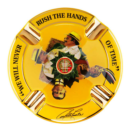 Cinzeiro de Cerâmica FFOX OXO Hands Of Time Round