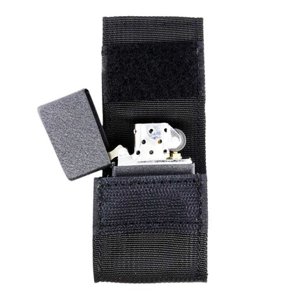 Kit de Isqueiro Zippo BLK Crackle LTR Bag Tactical GS