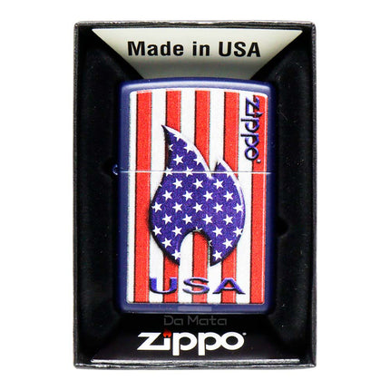 Isqueiro Zippo Patriotic Flame Design