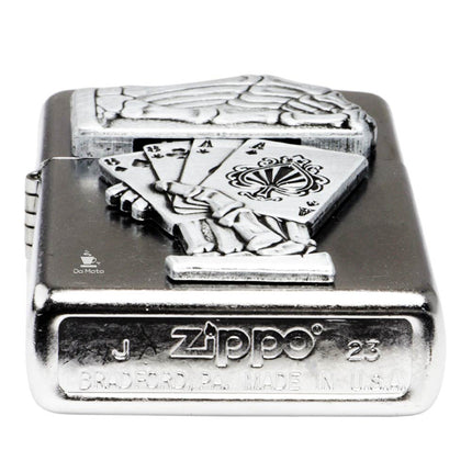 Isqueiro Zippo Dead Man's Hand Emblem 49536