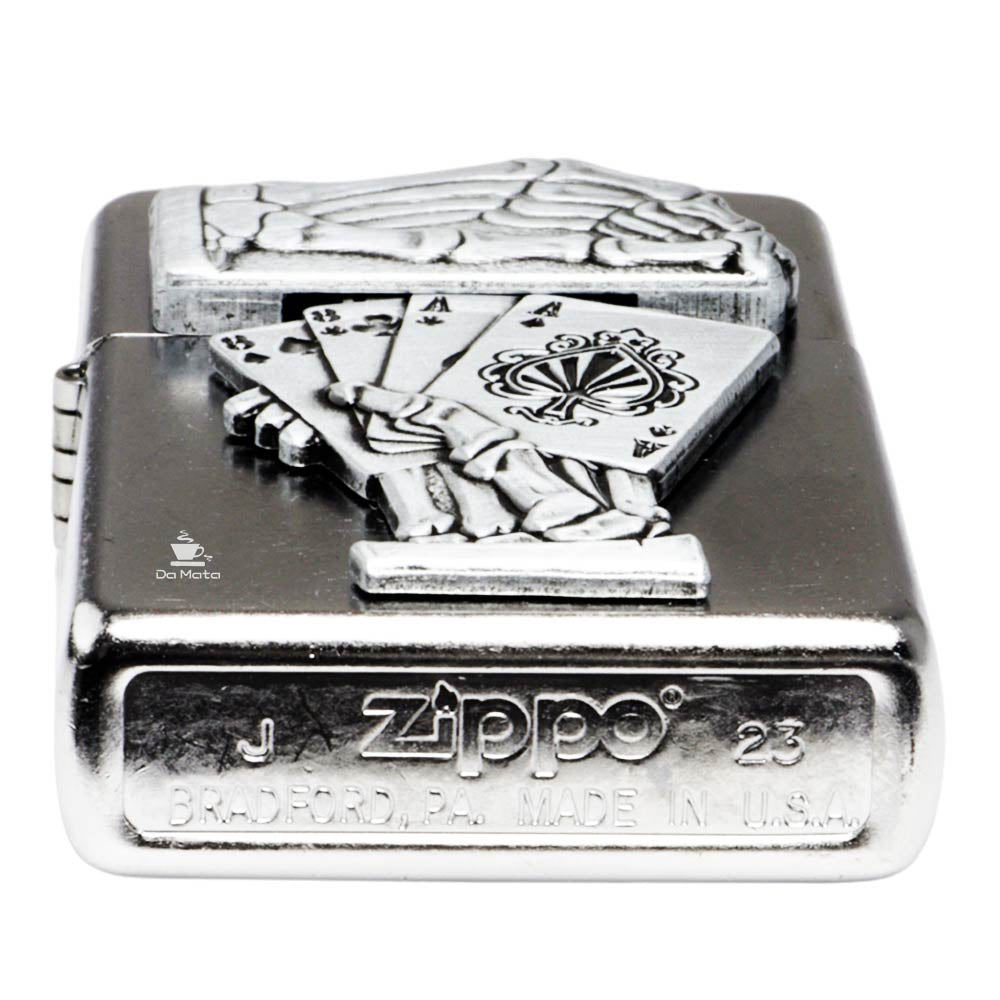 Isqueiro Zippo Dead Man's Hand Emblem 49536