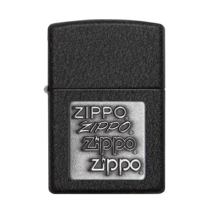 Isqueiro Zippo Logo Zippo Cinza