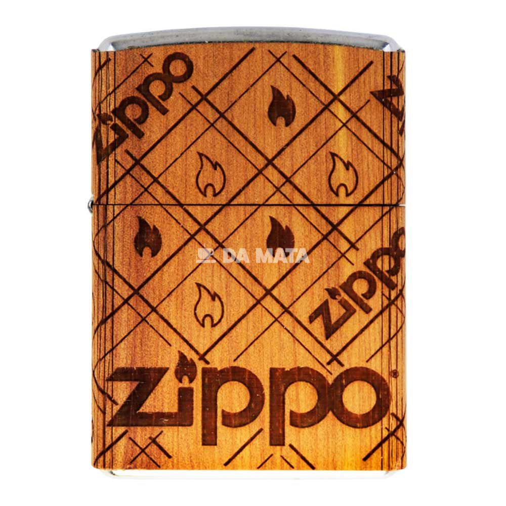 Isqueiro Zippo Woodchuck Wrap Flame 49331