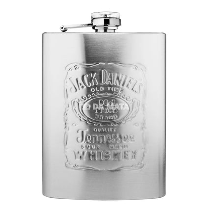 Cantil de Aço Inoxidável Jack Daniel's 8 0Z