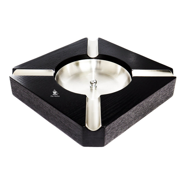 Cinzeiro de Madeira Premium Preto
