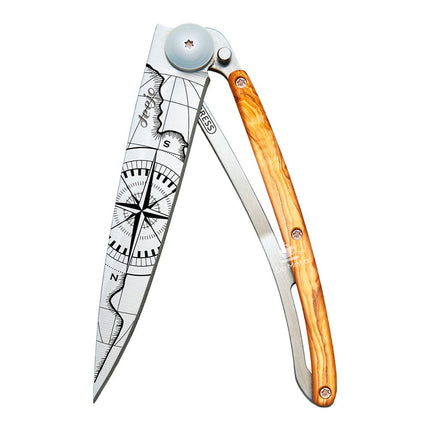 Canivete Deejo 37g Olive Wood