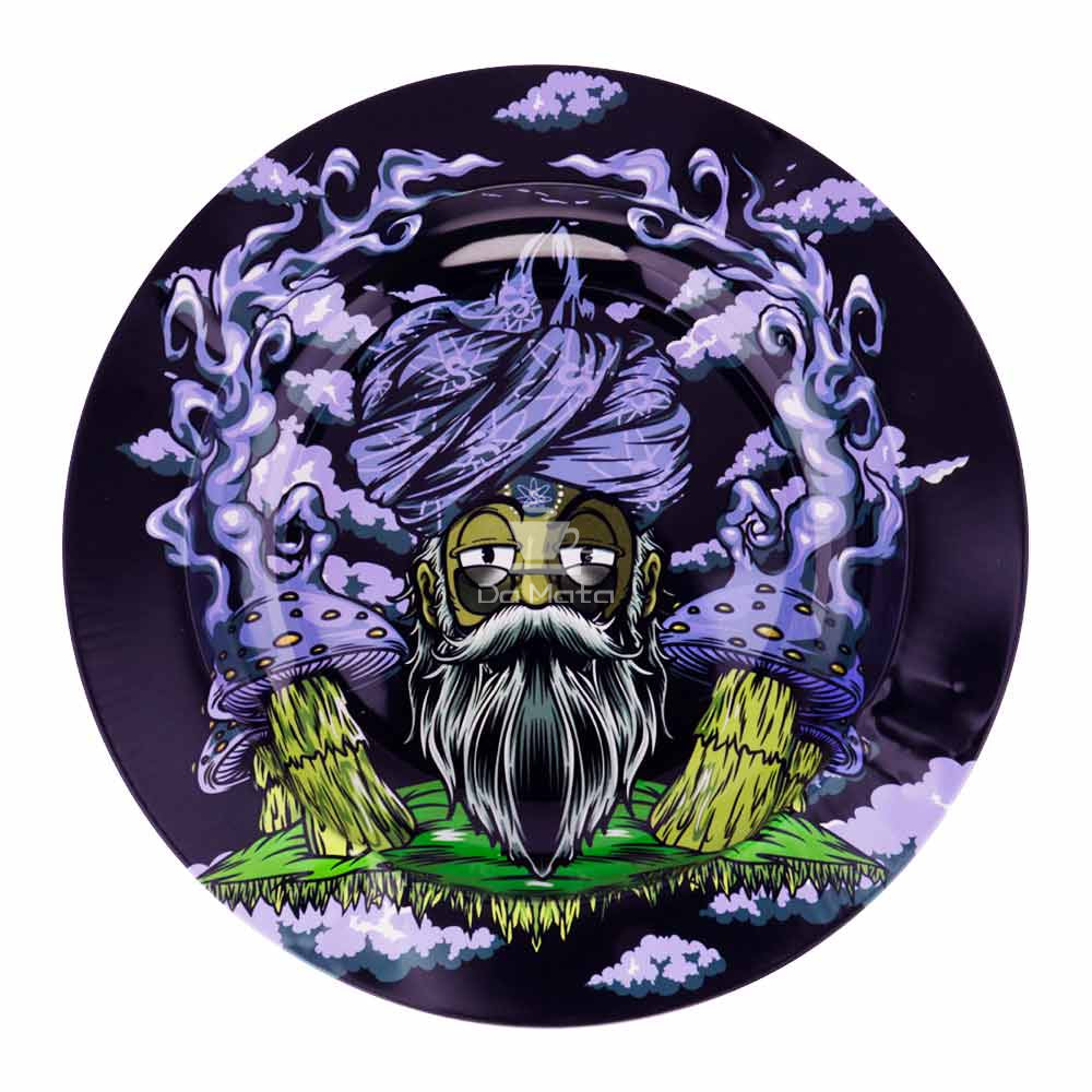 Cinzeiro de Metal Sadhu Redondo Pequeno