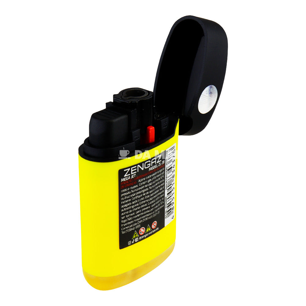 Maçarico Zengaz Maxi Jet Emb Bicolor Smoking Zl-3BS