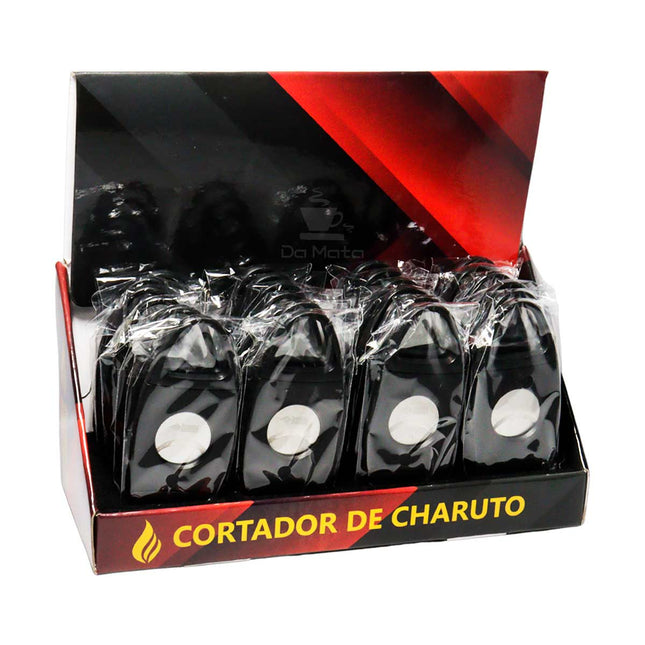 Caixa de Cortador de Charuto Hit Premium Achatado
