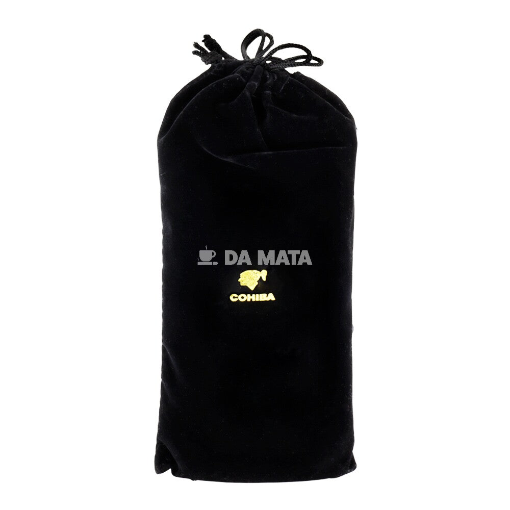 Porta Charutos Cohiba Couro e Cedro P/3un