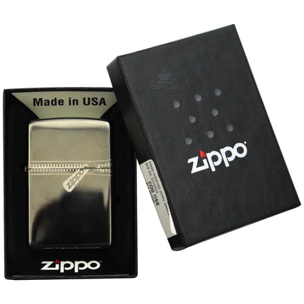 Isqueiro Zippo 21088 Zipped Black Ice