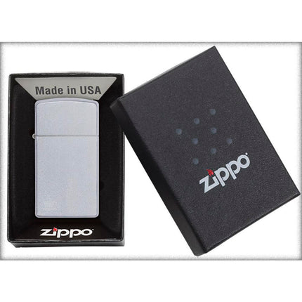Isqueiro Zippo 1605 Slim Satin Chrome
