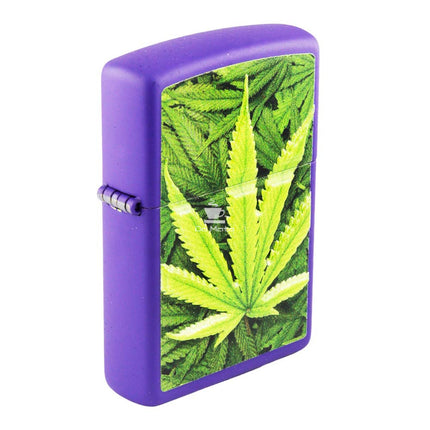 Isqueiro Zippo Cannabis Purple Matte 49790