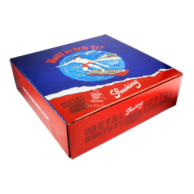 Caixa de Cinzeiro Metal Smoking Surf