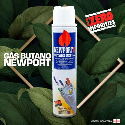 KIT Newport Gás butano, Livre de impurezas - 6 unidades