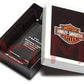 Isqueiro Zippo Harley Davidson azul e preto