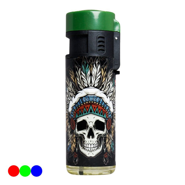 Maçarico Prof Colour Grenade Indian Skull