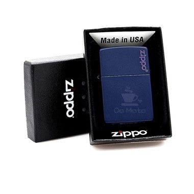 Zippo Navy Matte Azul Escuro
