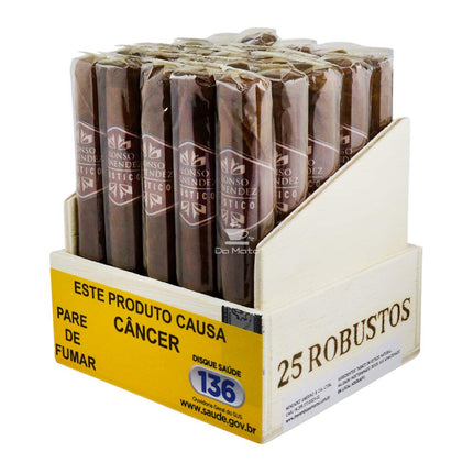 Charuto Alonso Menendez Robusto Rústico Mata Fina