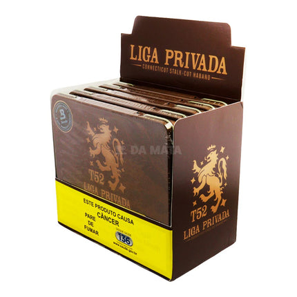 Caixa de Charuto Drew Estate Liga Privada T52 Coronets