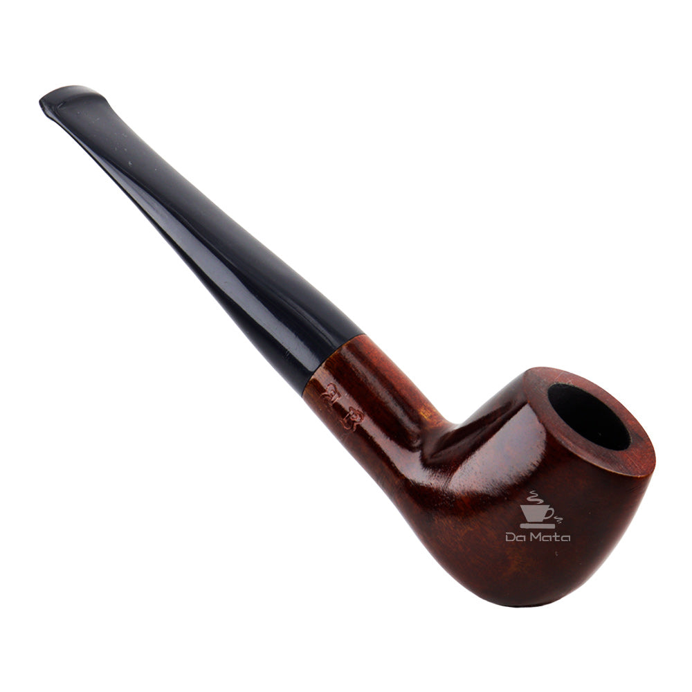 Cachimbo Elite II Reto C/ Piteira de Resina Pequeno