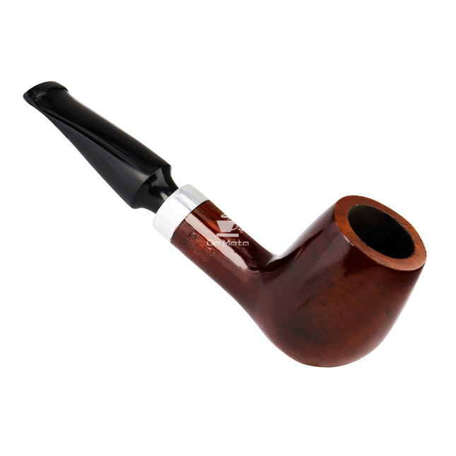 Cachimbo Anel Cromado Reto