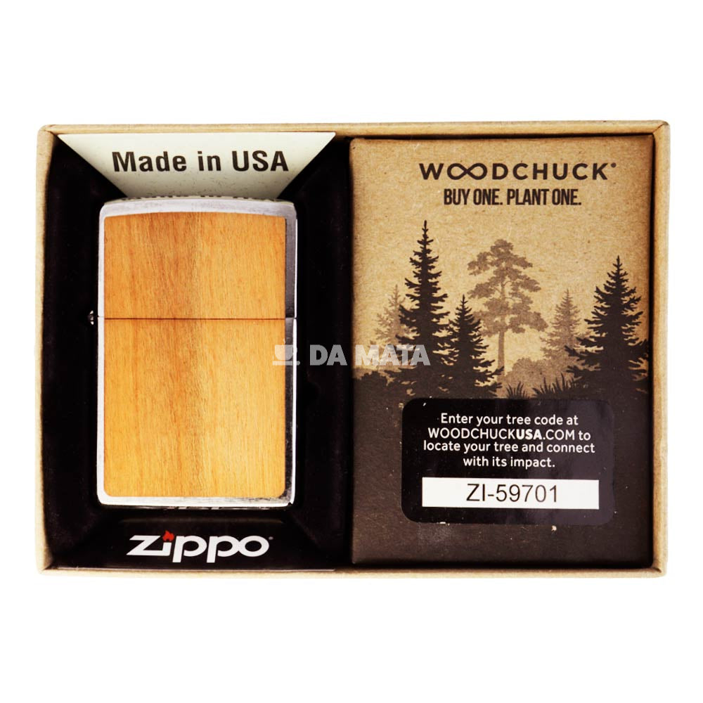 Isqueiro Zippo Woodchuck Cherry 49462