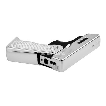 Isqueiro Plasma USB Arco Duplo Design Arma