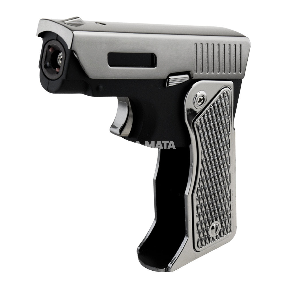 Isqueiro Plasma USB Arco Duplo Design Arma