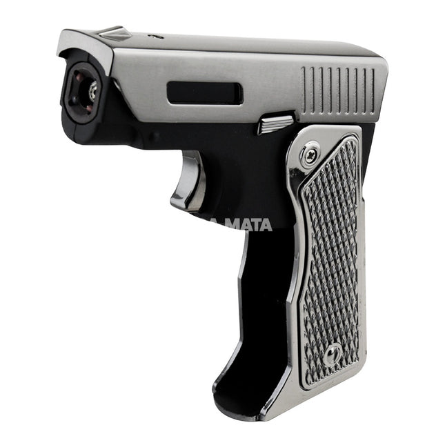 Isqueiro Plasma USB Arco Duplo Design Arma