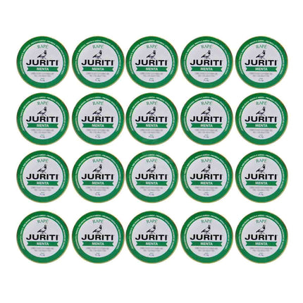 Pacote de Rapé Juriti Menta 20 un.