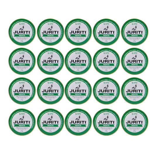 Pacote de Rapé Juriti Menta 20 un.