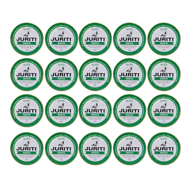 Pacote de Rapé Juriti Menta 20 un.