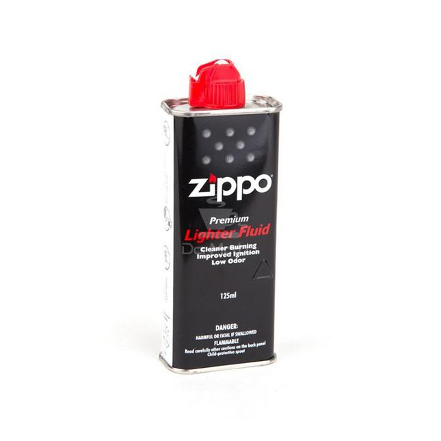 Kit Zippo Insumos - Gás, Fluido, Pedra e Pavio