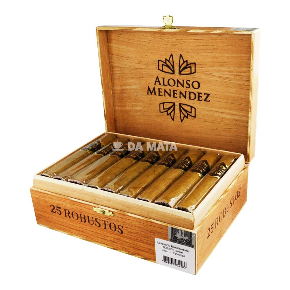 Caixa de Charuto Alonso Menendez Robusto Conneticut