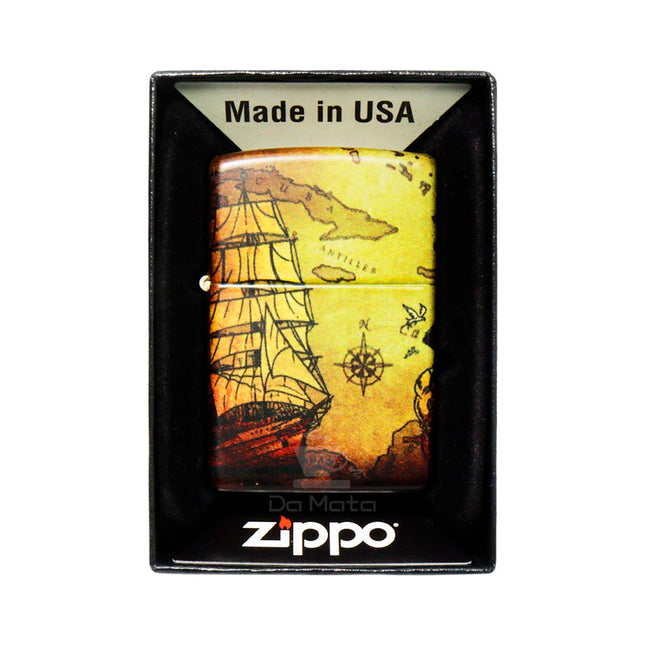 Isqueiro Zippo 49355 Pirate Ship Design