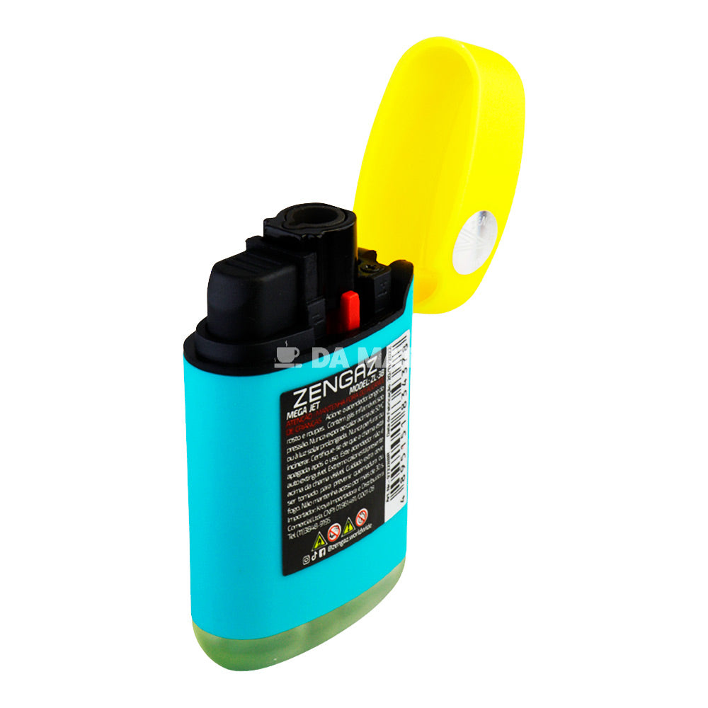 Caixa de Maçarico Zengaz Maxi Jet Emb Bicolor Smoking Zl-3BS