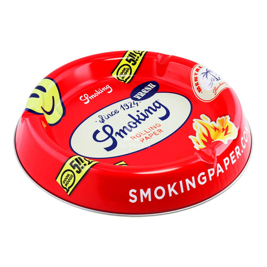 Caixa de Cinzeiro Metal Smoking Labels