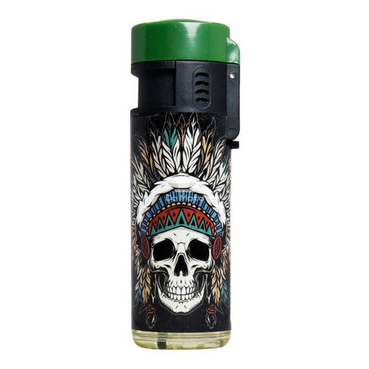 Maçarico Prof Colour Grenade Indian Skull