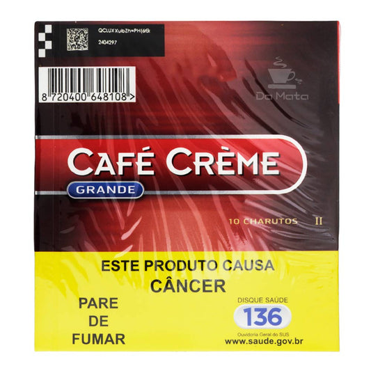 Pacote de Cigarrilha Café Crème Grande Arôme