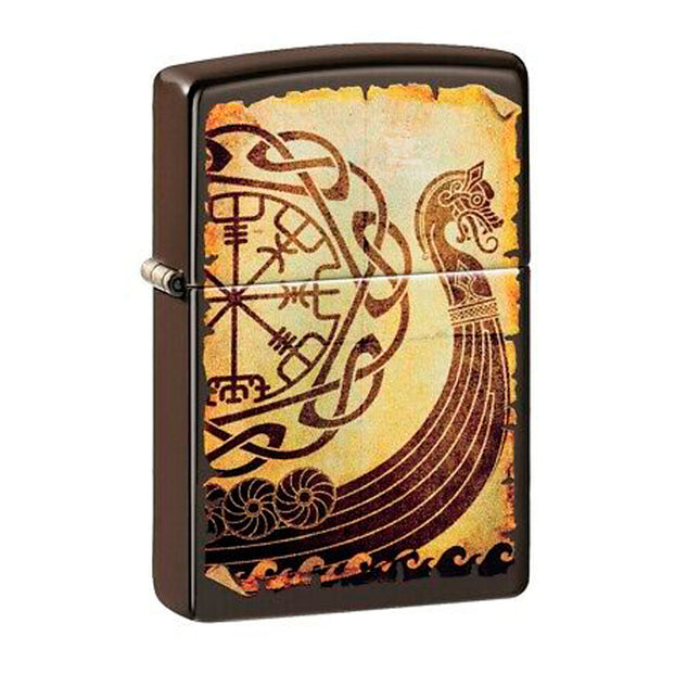 Isqueiro Zippo 49182 Viking Warship Design