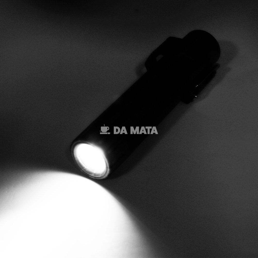 Isqueiro Plasma USB à Prova d’Água C/ Lanterna e Bússola