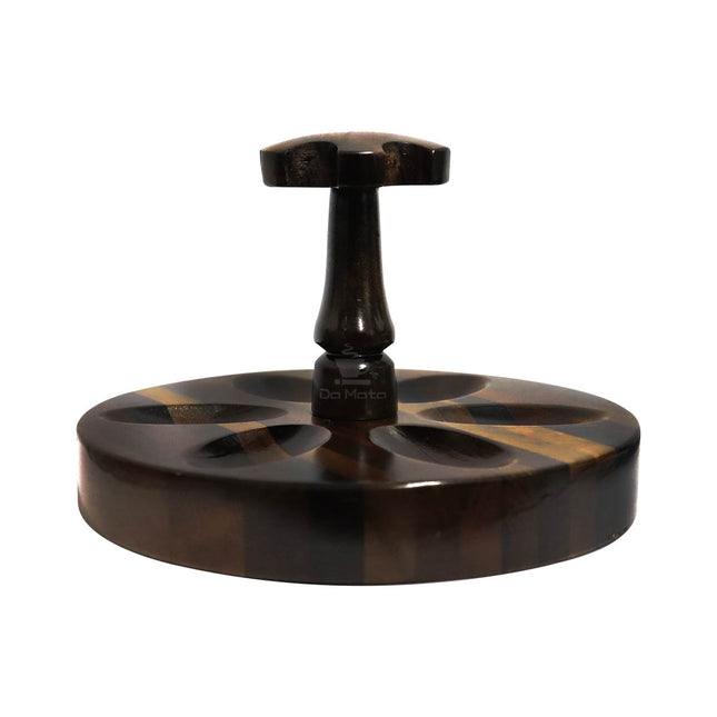 Suporte Redondo p/ 6 Cachimbo em madeira