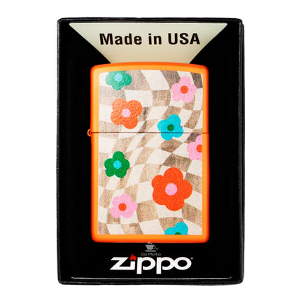 Isqueiro Zippo Wavy Flower Design 48718
