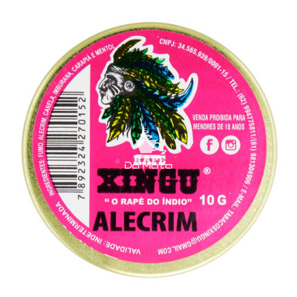 Caixa de Rapé Xingu Alecrim 10g