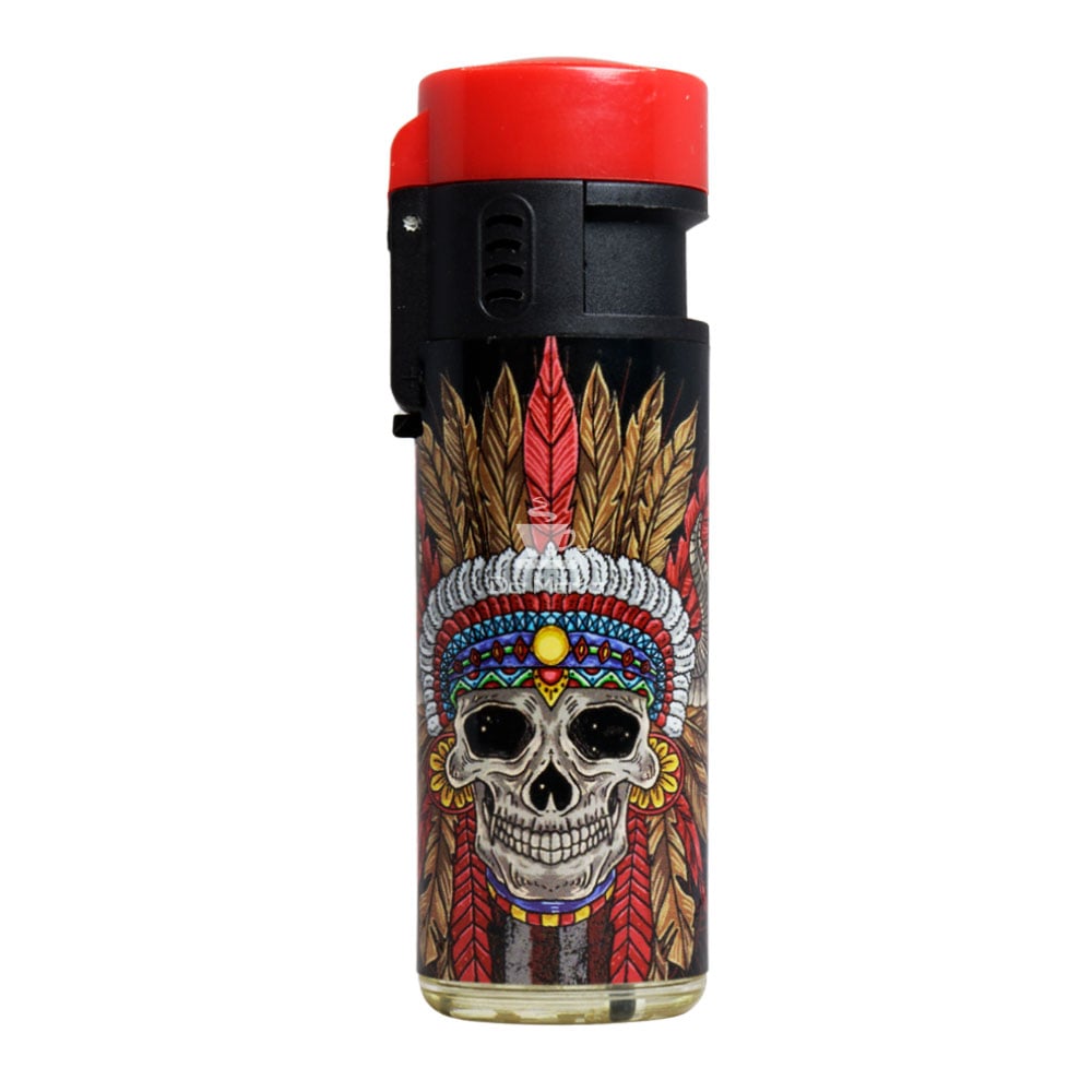 Maçarico Prof Colour Grenade Indian Skull