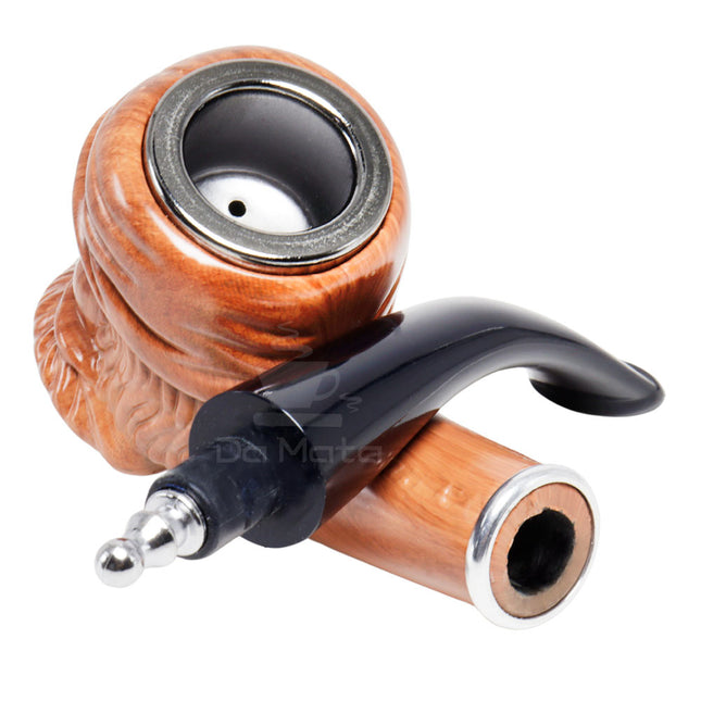 Cachimbo de Acrílico Curvo Vintage Craft