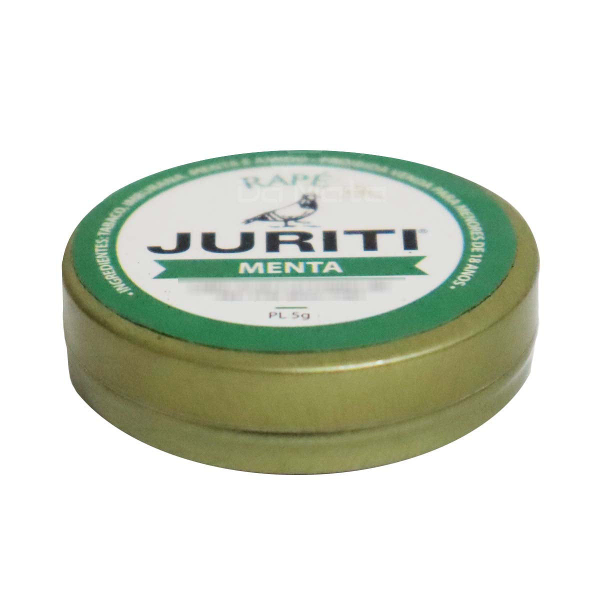 Pacote de Rapé Juriti Menta 20 un.